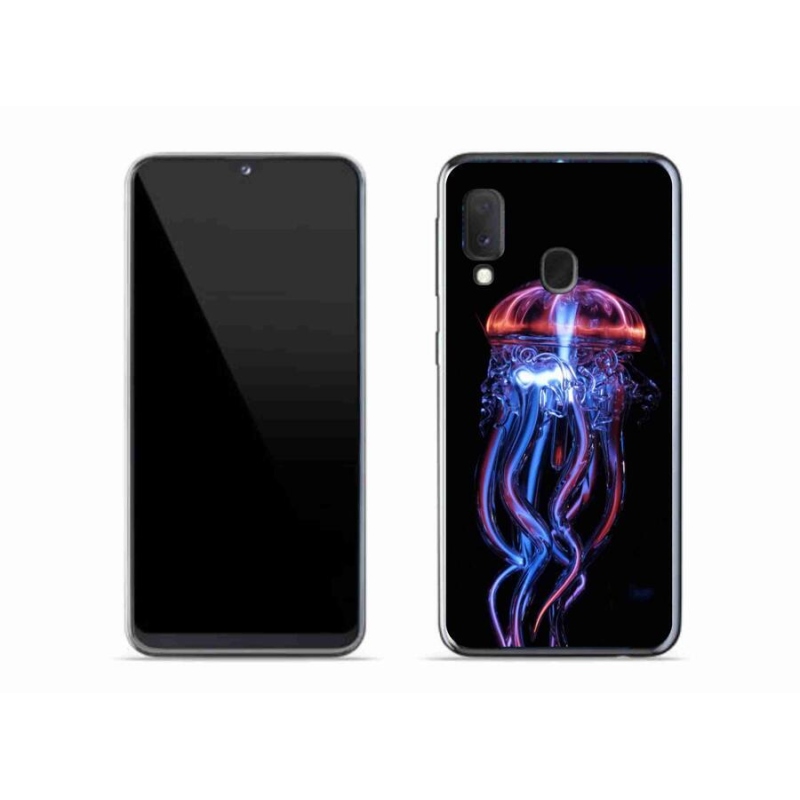 Gelový kryt mmCase na mobil Samsung Galaxy A20e - medúza