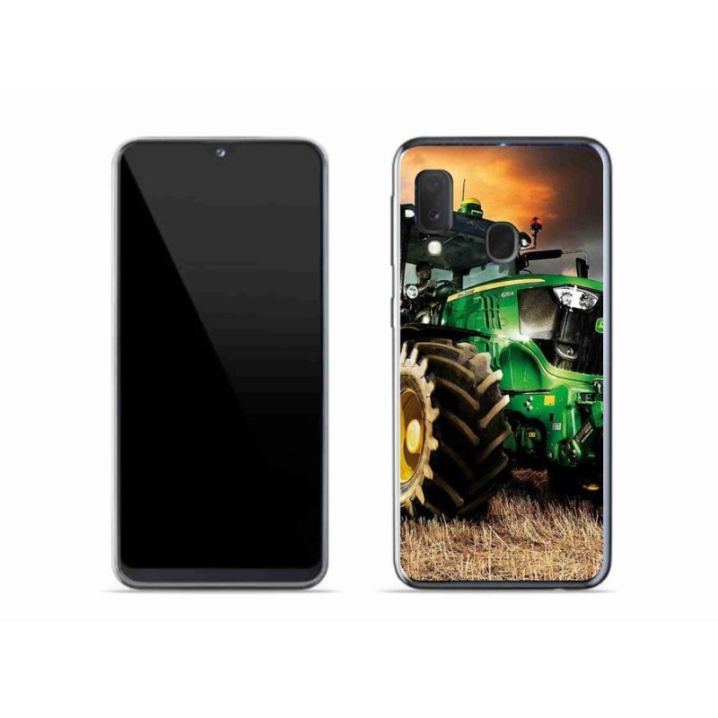 Gelový kryt mmCase na mobil Samsung Galaxy A20e - traktor