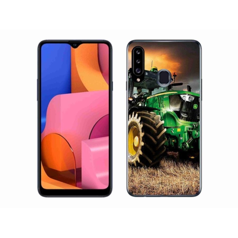 Gelový kryt mmCase na mobil Samsung Galaxy A20s - traktor