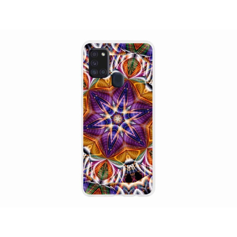 Gelový kryt mmCase na mobil Samsung Galaxy A21s - abstrakt 6