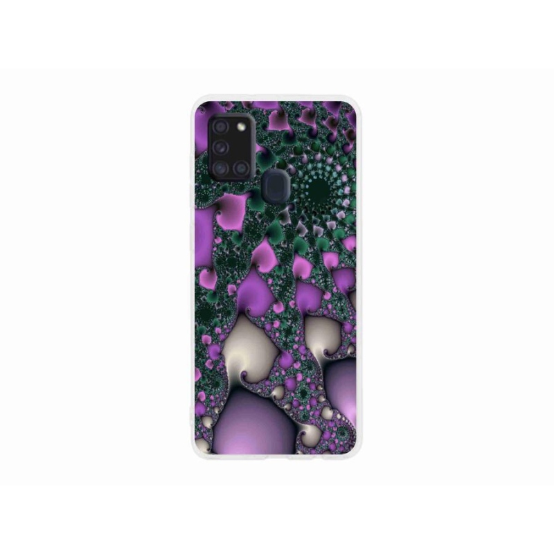 Gelový kryt mmCase na mobil Samsung Galaxy A21s - abstrakt 7