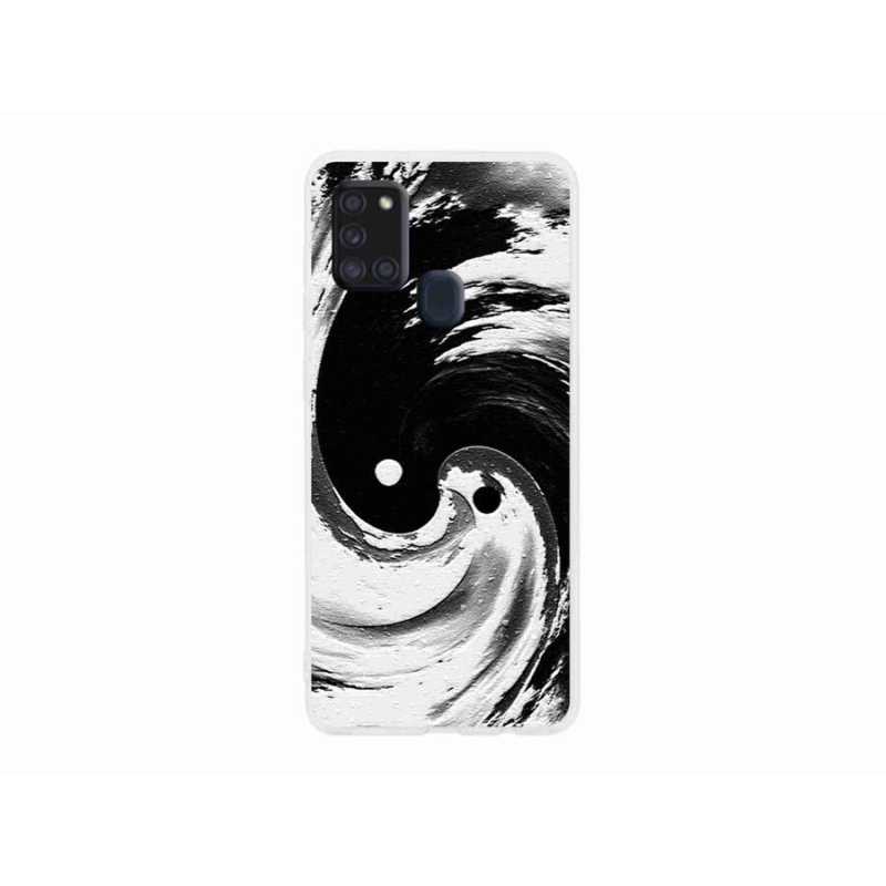 Gelový kryt mmCase na mobil Samsung Galaxy A21s - abstrakt 8