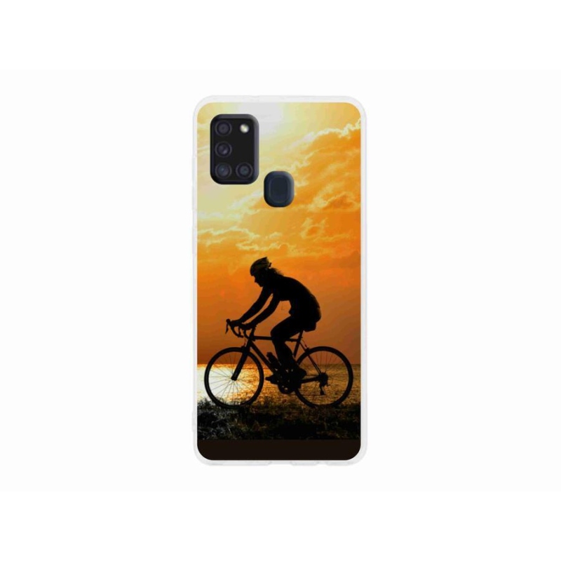 Gelový kryt mmCase na mobil Samsung Galaxy A21s - cyklovýlet