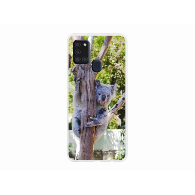 Gelový kryt mmCase na mobil Samsung Galaxy A21s - koala