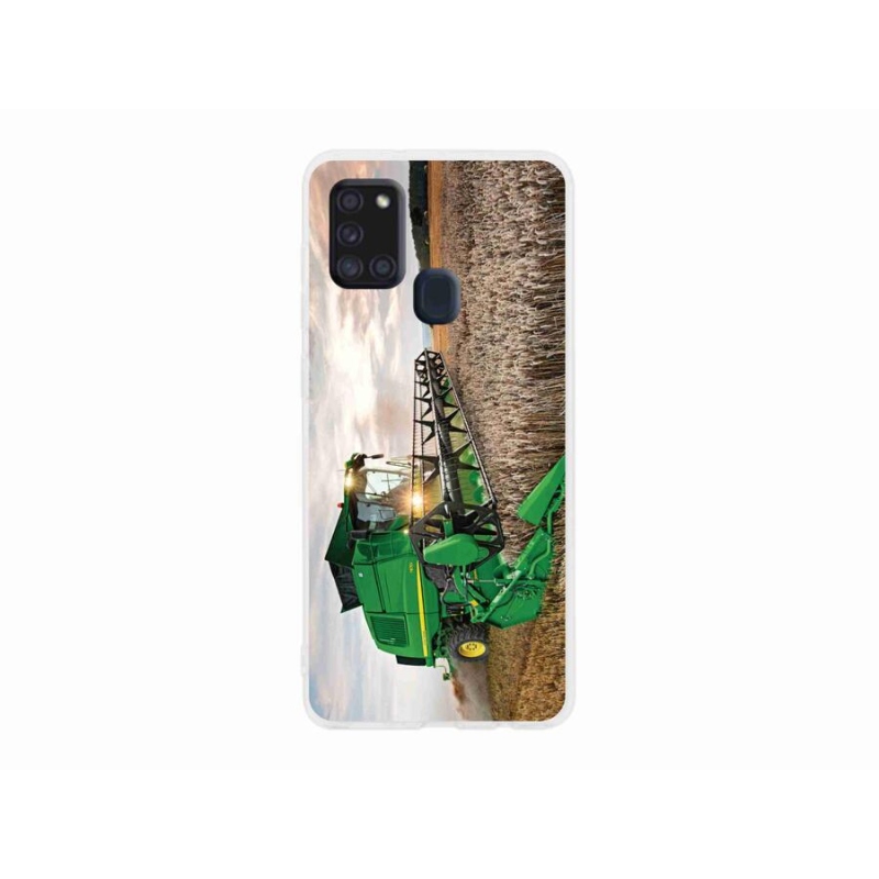 Gelový kryt mmCase na mobil Samsung Galaxy A21s - kombajn