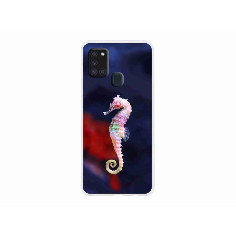 Gelový kryt mmCase na mobil Samsung Galaxy A21s - mořský koník