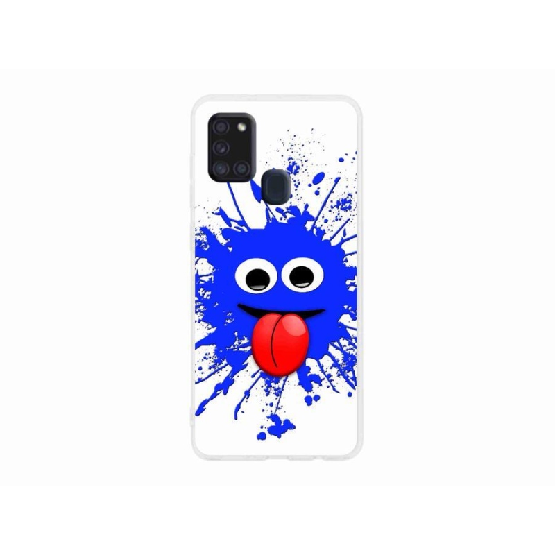 Gelový kryt mmCase na mobil Samsung Galaxy A21s - strašidlo