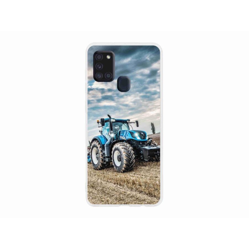 Gelový kryt mmCase na mobil Samsung Galaxy A21s - traktor 2