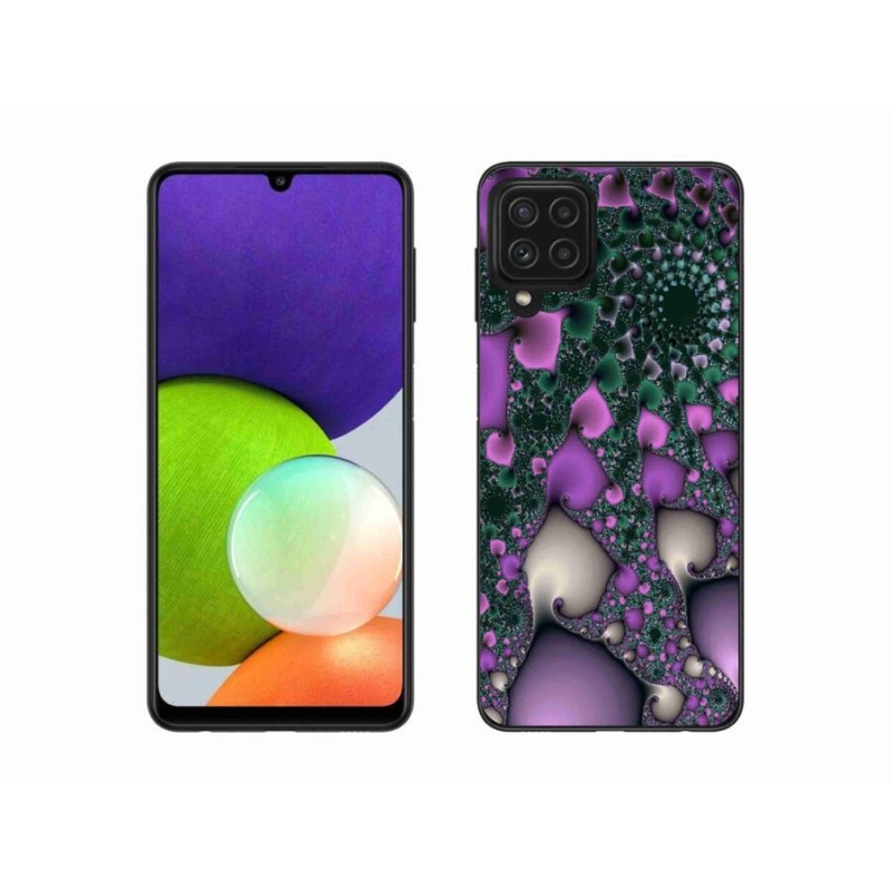 Gelový kryt mmCase na mobil Samsung Galaxy A22 4G - abstrakt 7