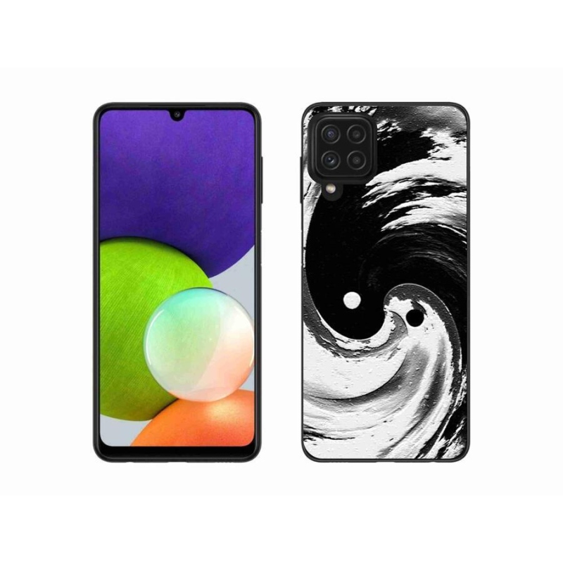 Gelový kryt mmCase na mobil Samsung Galaxy A22 4G - abstrakt 8