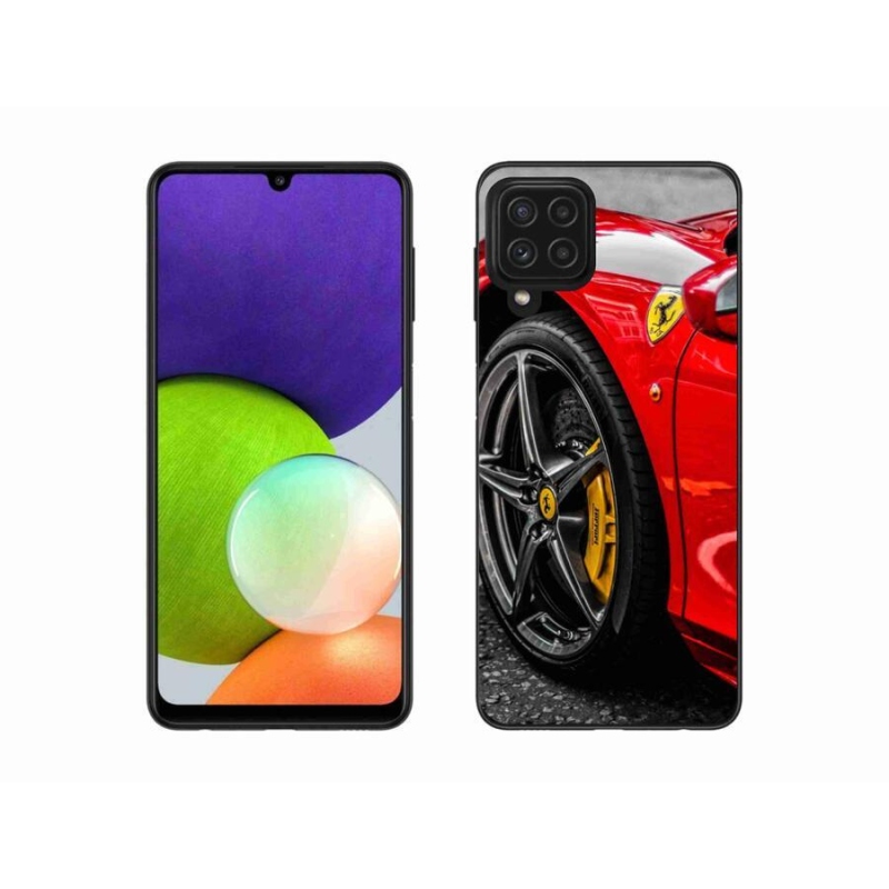 Gelový kryt mmCase na mobil Samsung Galaxy A22 4G - auto 1