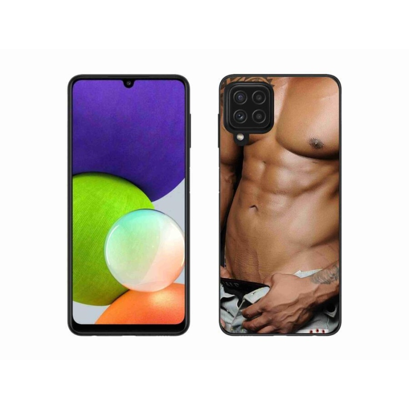 Gelový kryt mmCase na mobil Samsung Galaxy A22 4G - sexy muž