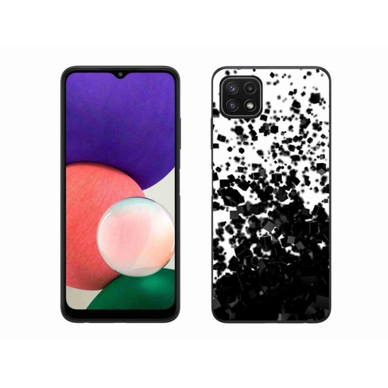 Gelový kryt mmCase na mobil Samsung Galaxy A22 5G - abstraktní vzor 1