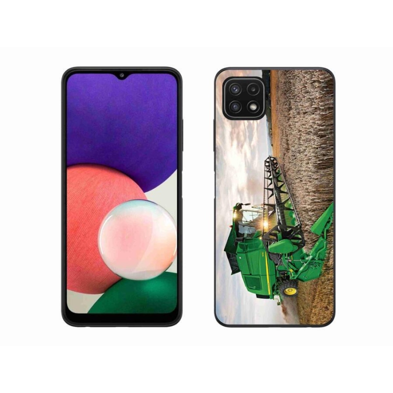 Gelový kryt mmCase na mobil Samsung Galaxy A22 5G - kombajn