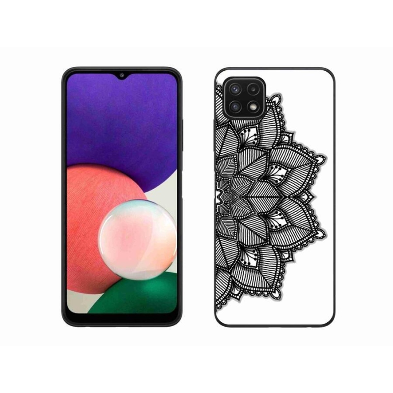 Gelový kryt mmCase na mobil Samsung Galaxy A22 5G - mandala