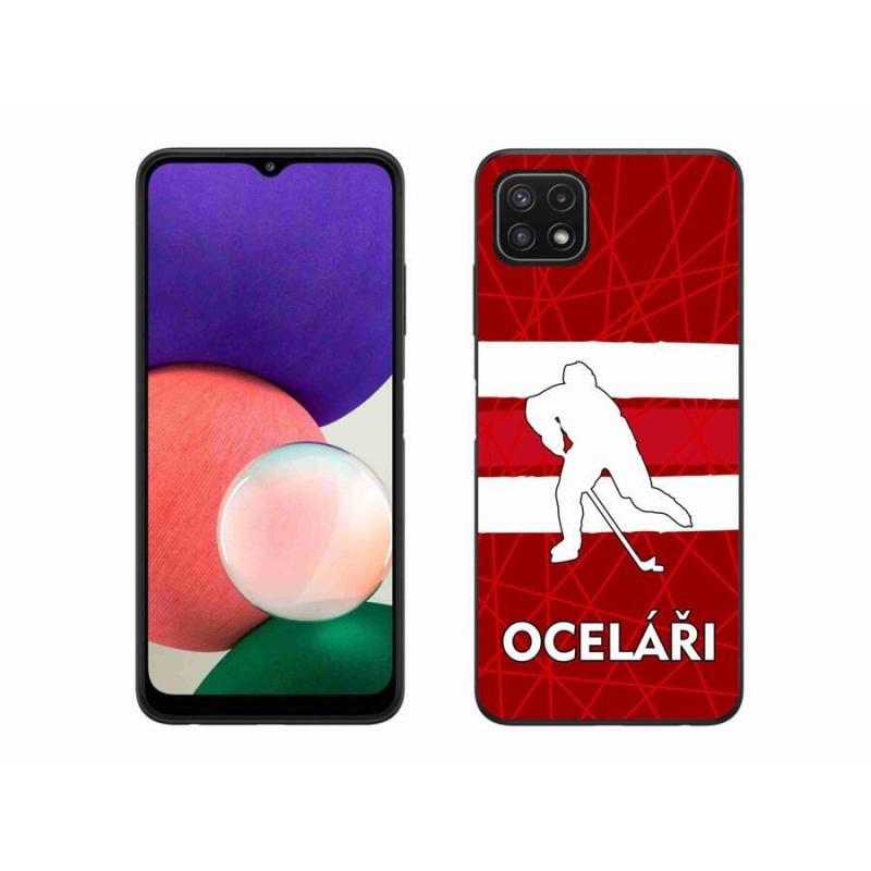 Gelový kryt mmCase na mobil Samsung Galaxy A22 5G - Oceláři