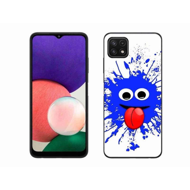 Gelový kryt mmCase na mobil Samsung Galaxy A22 5G - strašidlo