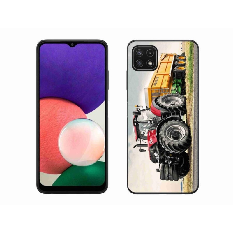 Gelový kryt mmCase na mobil Samsung Galaxy A22 5G - traktor 3