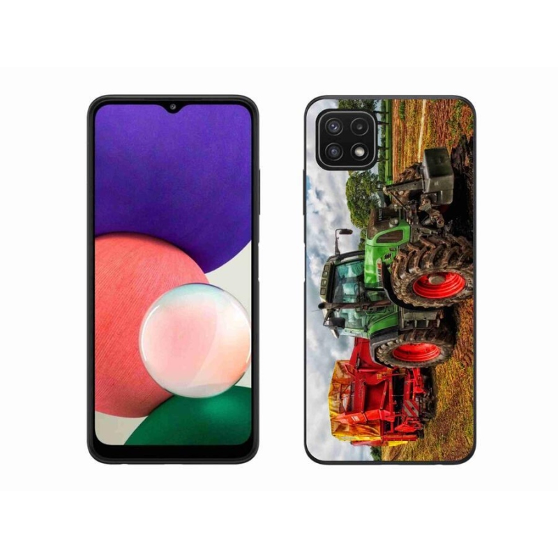 Gelový kryt mmCase na mobil Samsung Galaxy A22 5G - traktor 4