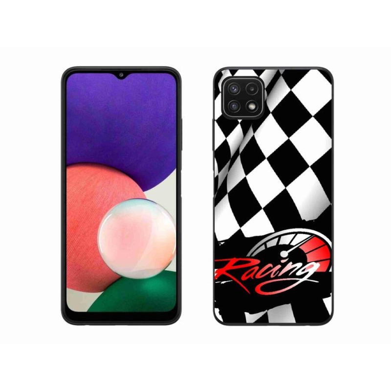 Gelový kryt mmCase na mobil Samsung Galaxy A22 5G - závodění