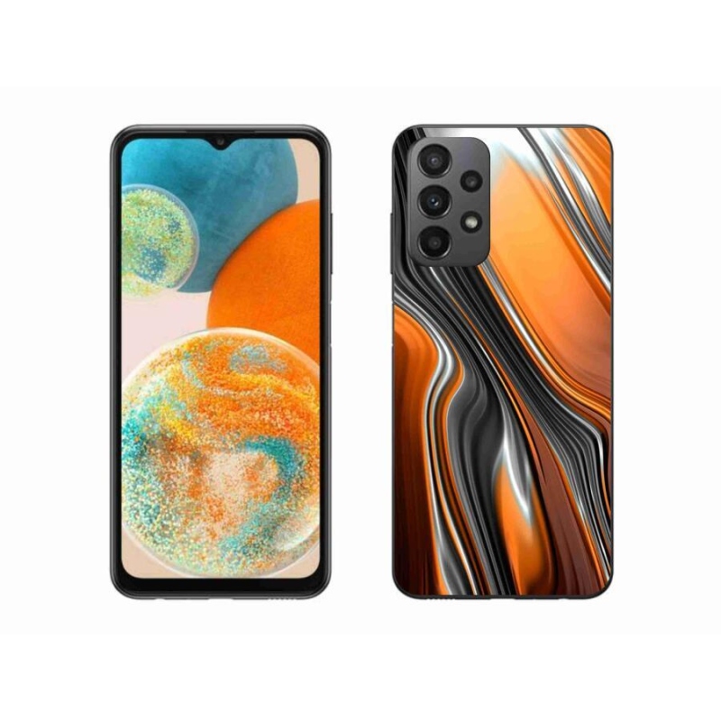 Gelový kryt mmCase na mobil Samsung Galaxy A23 4G/5G - abstrakt 3