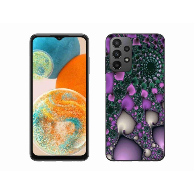 Gelový kryt mmCase na mobil Samsung Galaxy A23 4G/5G - abstrakt 7