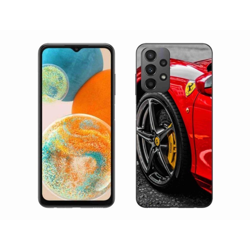 Gelový kryt mmCase na mobil Samsung Galaxy A23 4G/5G - auto 1