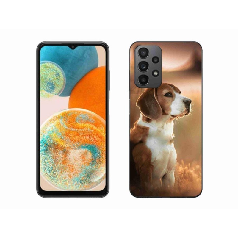 Gelový kryt mmCase na mobil Samsung Galaxy A23 4G/5G - bígl