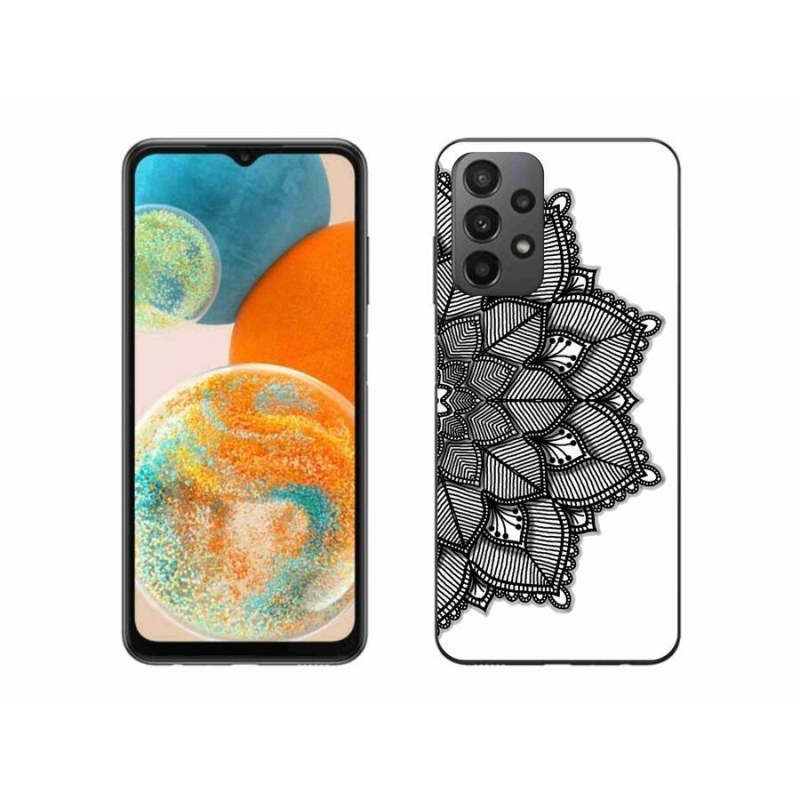 Gelový kryt mmCase na mobil Samsung Galaxy A23 4G/5G - mandala