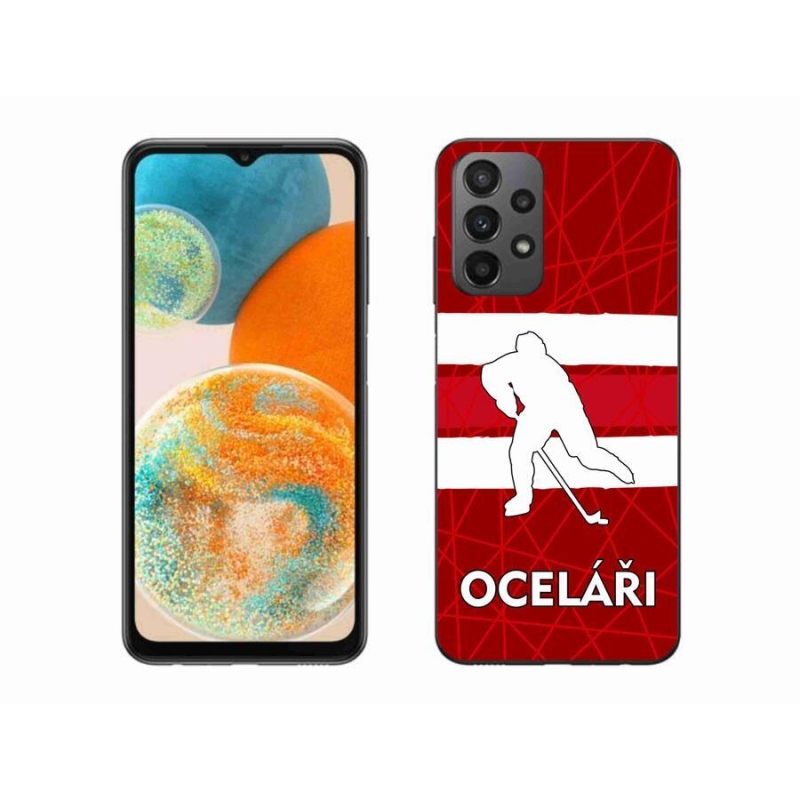 Gelový kryt mmCase na mobil Samsung Galaxy A23 4G/5G - Oceláři