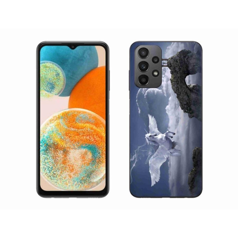 Gelový kryt mmCase na mobil Samsung Galaxy A23 4G/5G - pegas