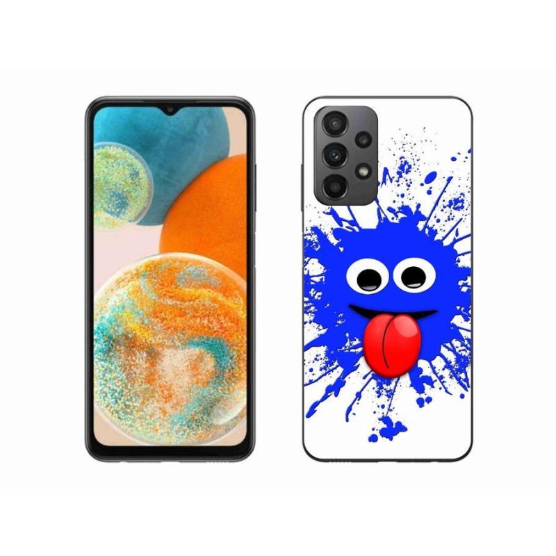 Gelový kryt mmCase na mobil Samsung Galaxy A23 4G/5G - strašidlo