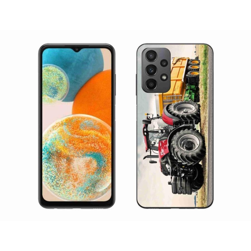 Gelový kryt mmCase na mobil Samsung Galaxy A23 4G/5G - traktor 3