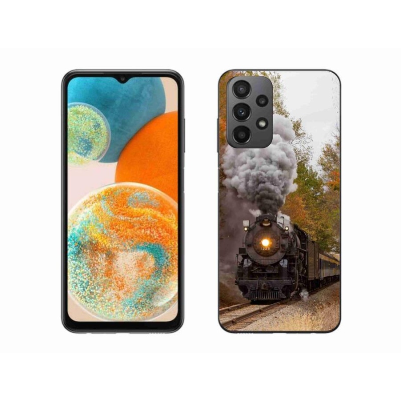 Gelový kryt mmCase na mobil Samsung Galaxy A23 4G/5G - vlak 1
