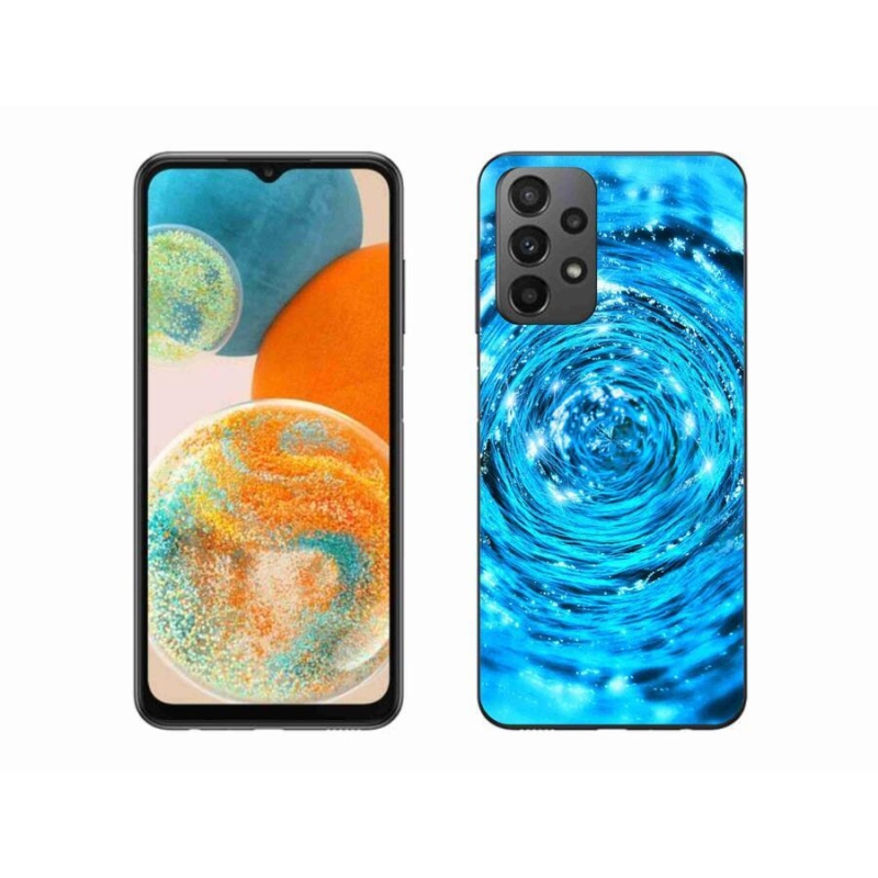 Gelový kryt mmCase na mobil Samsung Galaxy A23 4G/5G - vodní vír