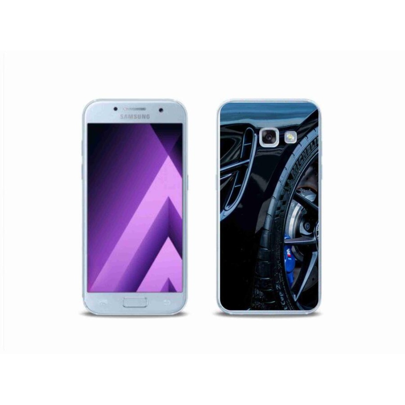 Gelový kryt mmCase na mobil Samsung Galaxy A3 (2017) - auto 2