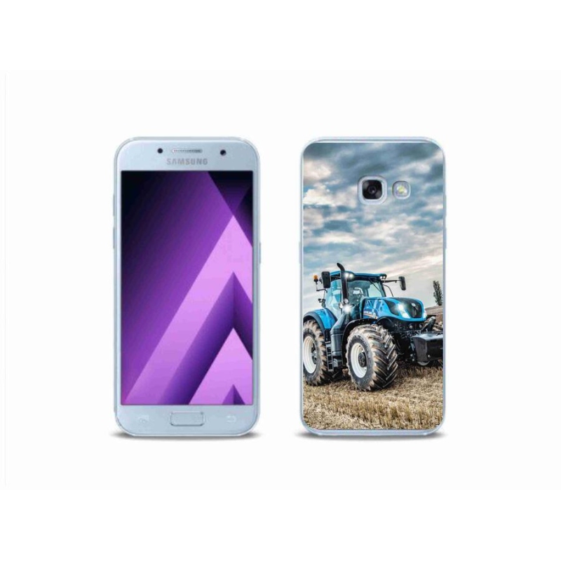 Gelový kryt mmCase na mobil Samsung Galaxy A3 (2017) - traktor 2
