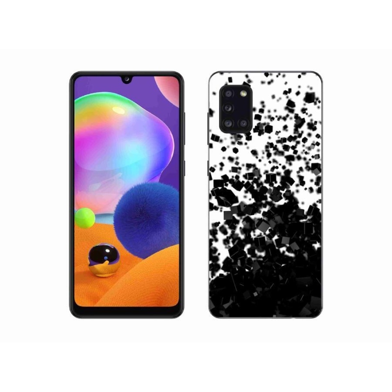 Gelový kryt mmCase na mobil Samsung Galaxy A31 - abstraktní vzor 1