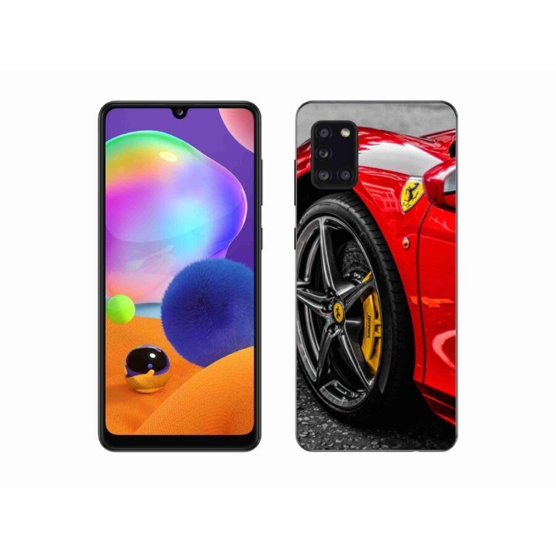 Gelový kryt mmCase na mobil Samsung Galaxy A31 - auto 1