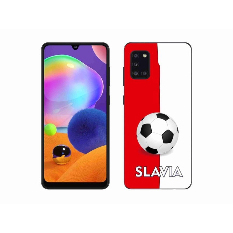 Gelový kryt mmCase na mobil Samsung Galaxy A31 - fotbal 2