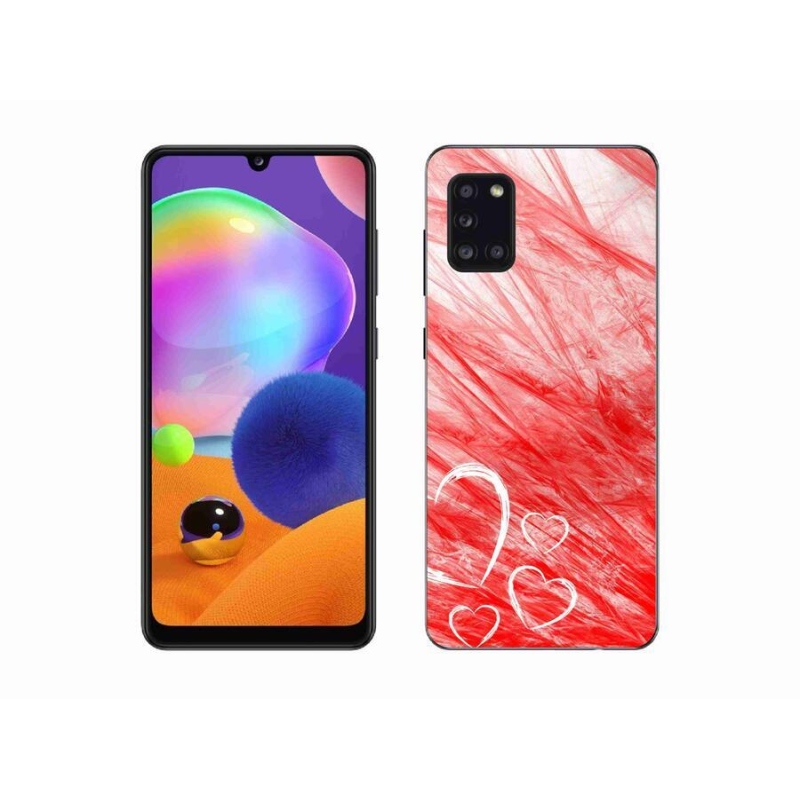 Gelový kryt mmCase na mobil Samsung Galaxy A31 - heart