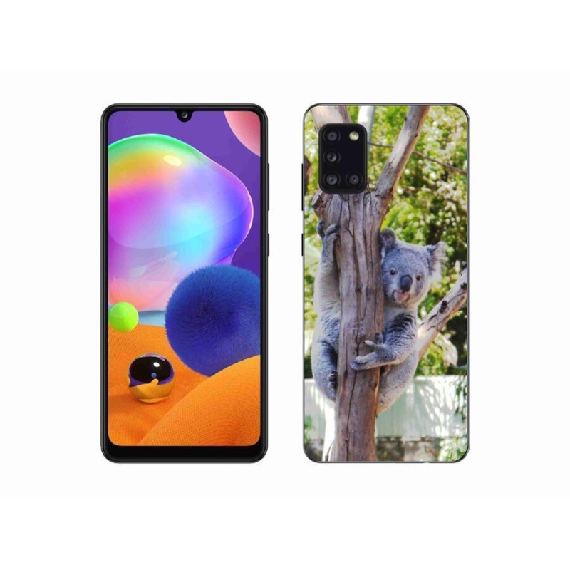 Gelový kryt mmCase na mobil Samsung Galaxy A31 - koala