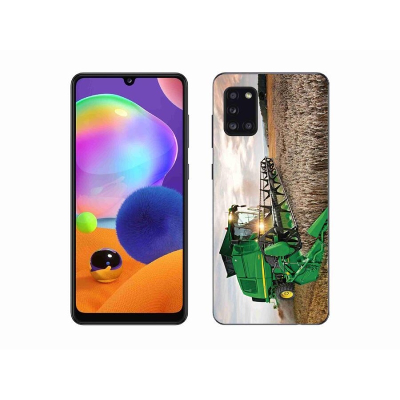 Gelový kryt mmCase na mobil Samsung Galaxy A31 - kombajn