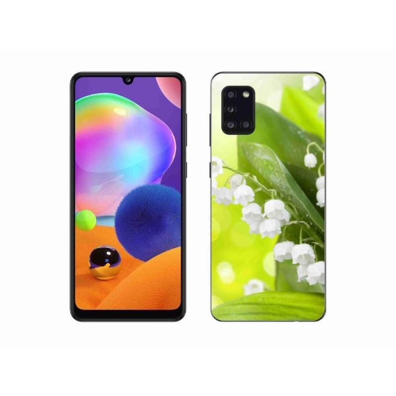 Gelový kryt mmCase na mobil Samsung Galaxy A31 - konvalinka