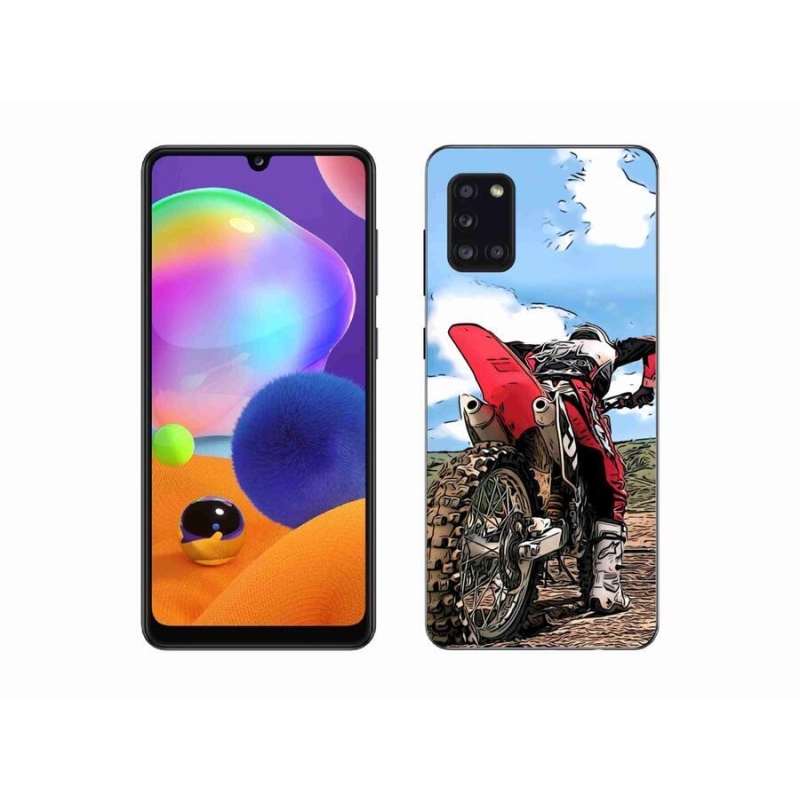 Gelový kryt mmCase na mobil Samsung Galaxy A31 - moto