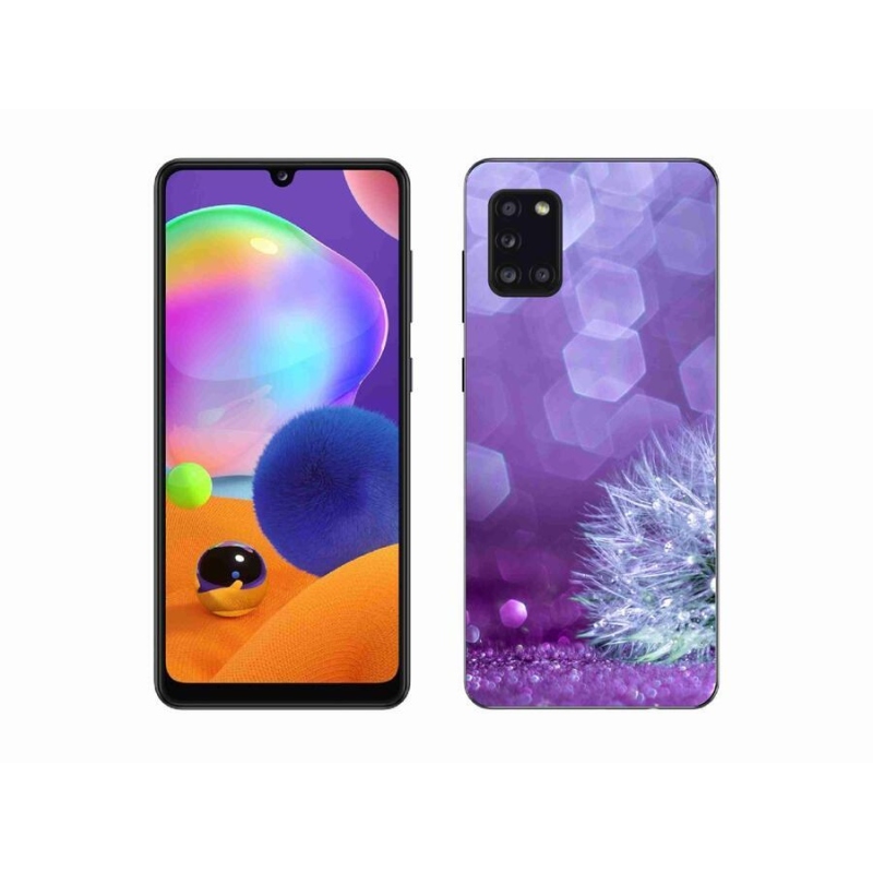 Gelový kryt mmCase na mobil Samsung Galaxy A31 - odkvetlá pampeliška 2