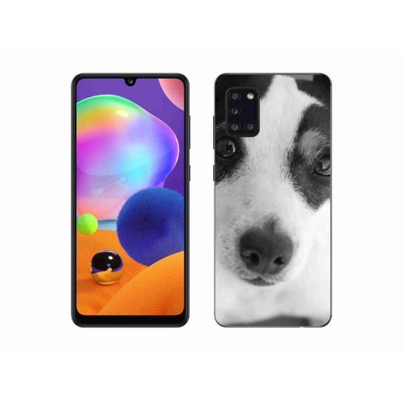 Gelový kryt mmCase na mobil Samsung Galaxy A31 - pes