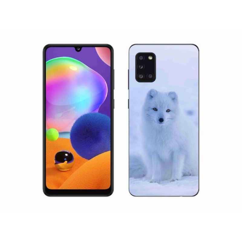 Gelový kryt mmCase na mobil Samsung Galaxy A31 - polární liška