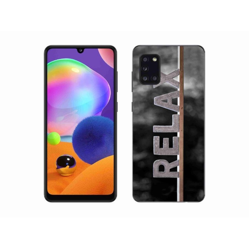 Gelový kryt mmCase na mobil Samsung Galaxy A31 - relax 1