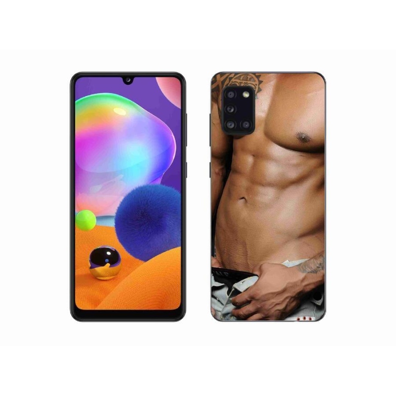 Gelový kryt mmCase na mobil Samsung Galaxy A31 - sexy muž